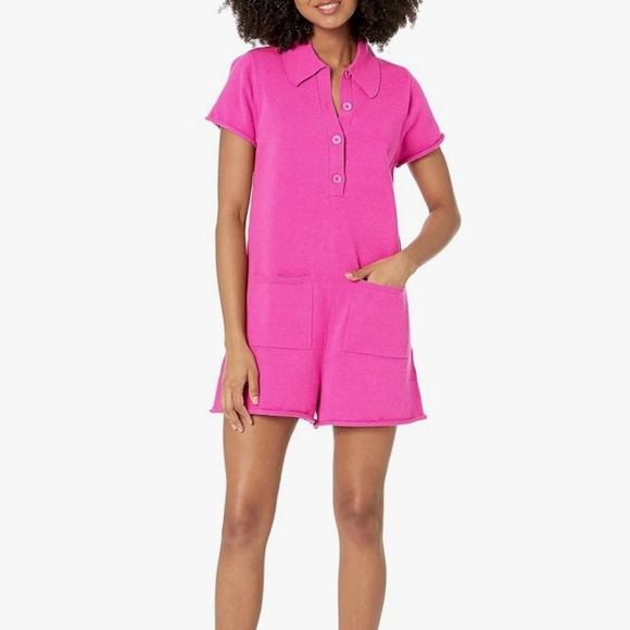 Show Me Your MuMu Womens Gio Sweater Romper Size XS NWT - Picture 3 of 8